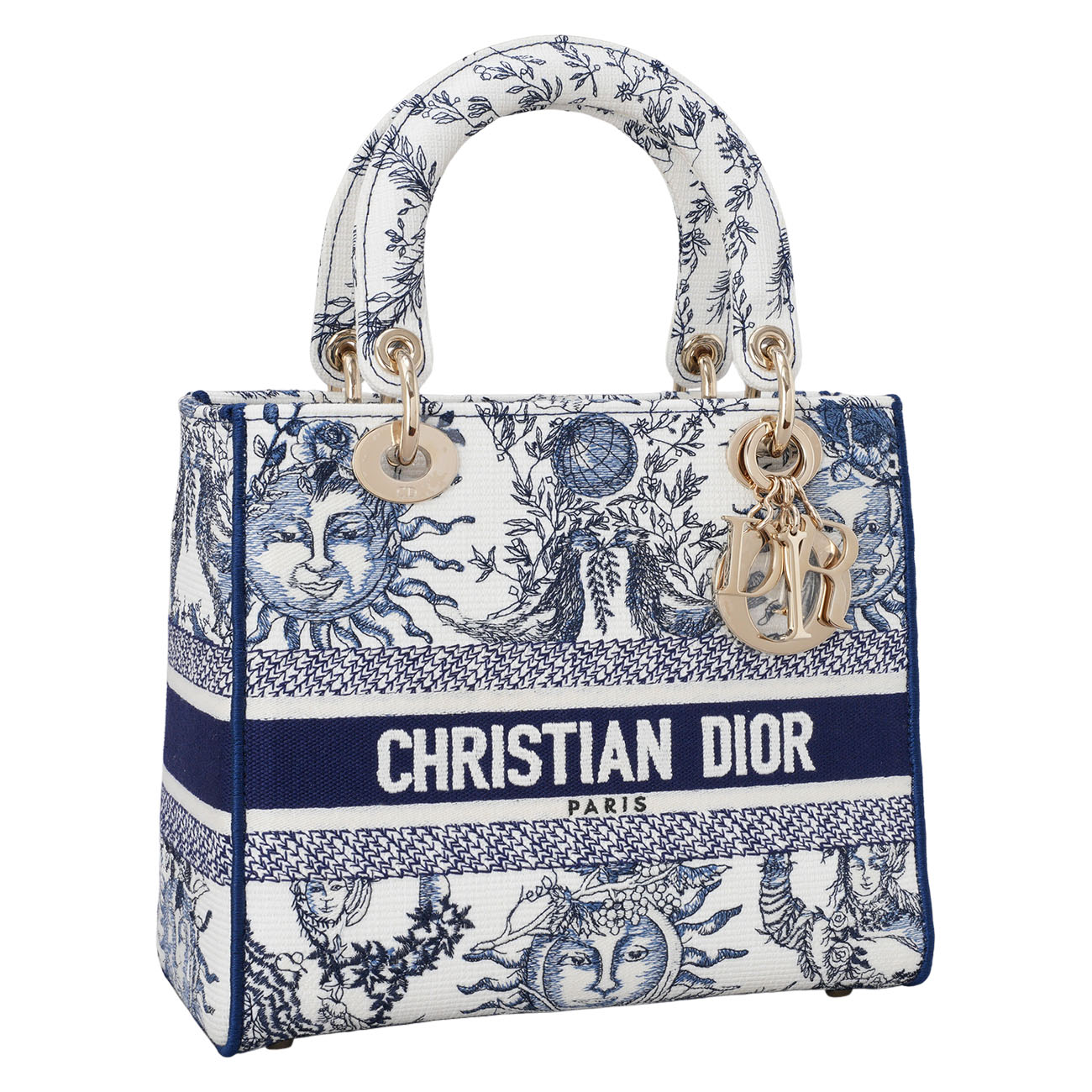 CHRISTIAN DIOR(USED)크리스찬디올 레이디 D LITE 미디엄 백